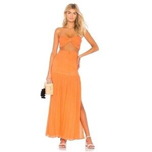 Jen's Pirate Booty Ceri Bralette and Maxi Skirt Set in Embers S NWOT